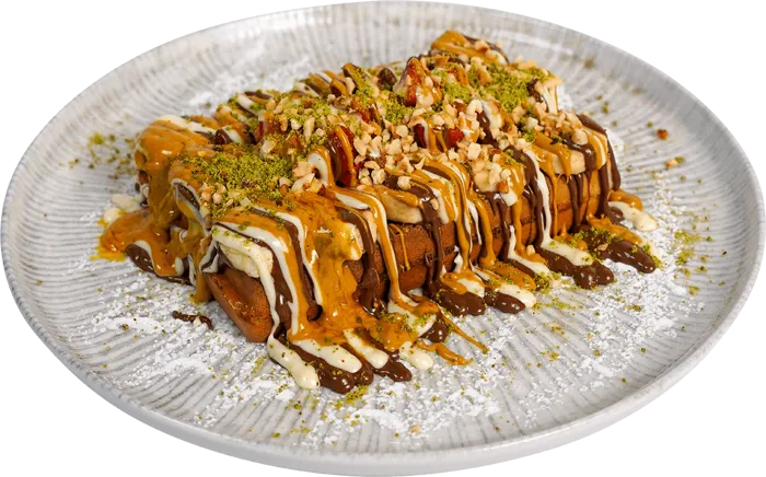 DATE CARAMEL WAFFLE DATE CARAMEL WAFFLE