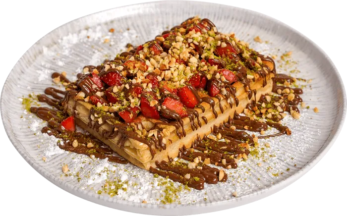 RED MILKY WAFFLE RED MILKY WAFFLE